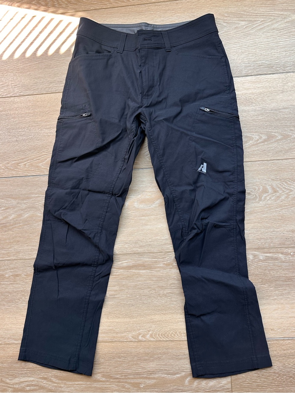 Eddie Bauer Black Tactical Cargo Pants with Zip Pockets